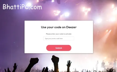 Deezer Activation Code